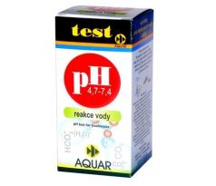 Aquar test pH 4,7 - 7,4