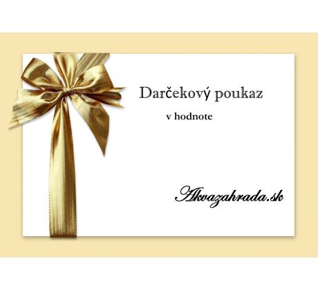 Darčekový poukaz