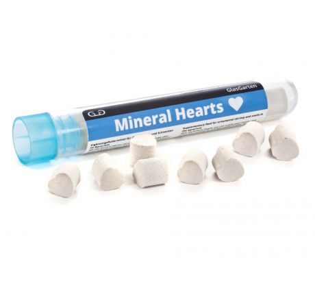 GlasGarten Mineral Hearts 8 ks