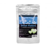 GlasGarten Shrimp Snacks Snow Flakes Chard + Spinach 30 g