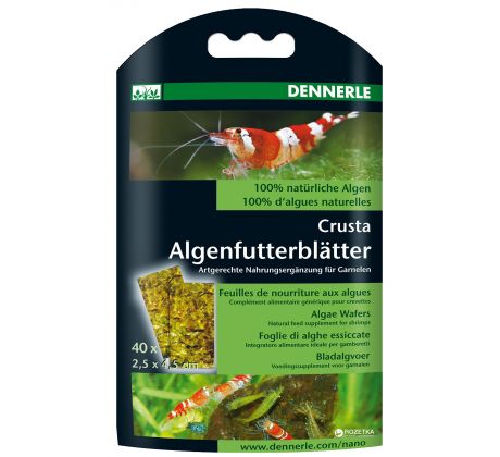 DENNERLE Crusta Algenfutterblätter