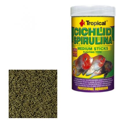 Tropical Cichlid Spırulına Medıum Sticks