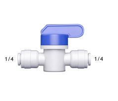 Guľový ventil 1/4" - 6/4 mm