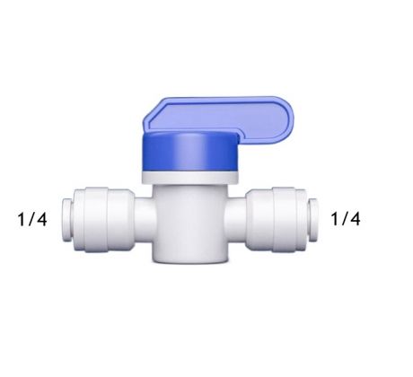 Guľový ventil 1/4" - 6/4 mm