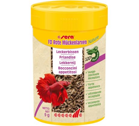 Sera FD Rote Mückenlarven 100 ml