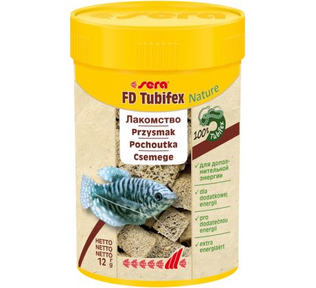 Sera FD Tubifex Nature 100ml