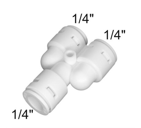 Quick Y 1/4"x1/4"x1/4"
